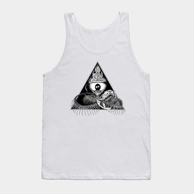 Blood and fire Tank Top by ArtbyGraves